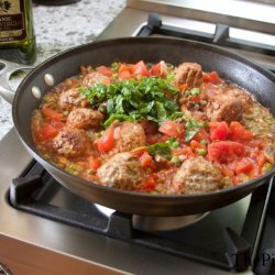 Meatball Macaroni Bake