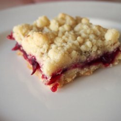 Cranberry Shortbread Bars