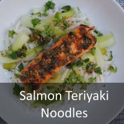 Teriyaki fish and noodles