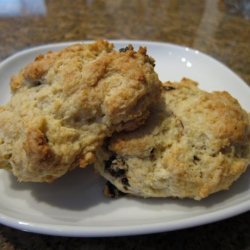 Cardamom Prune Drop Scones