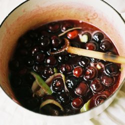 Cherry Rhubarb Jam