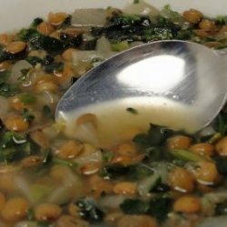 Lentil Spinach Soup