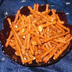 Butter Crunch Pretzels