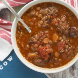 Sausage and Lentil Soup