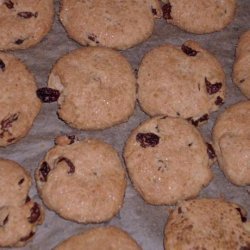 Grape Molasses Raisin Cookies