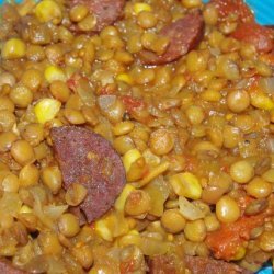 Beef Lentil Skillet