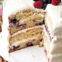 Berry Yogurt Cake