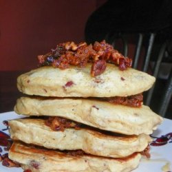 Butter Pecan Crumble Pancakes With Homemade Cinnamon Maple Butte