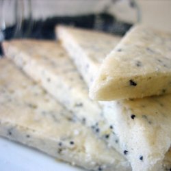 Lemon Poppy Seed Shortbread