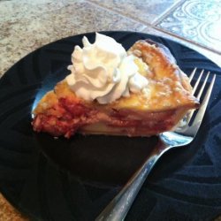 Strawberry Sour Cream Pie