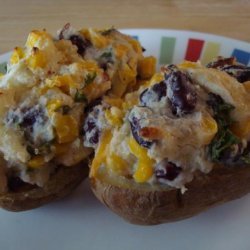 Mexican Stuffed Potatoes