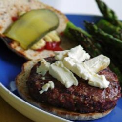 Light Cheesy Burgers - George Foreman Grill