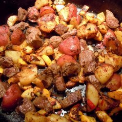 Skillet Squash and Potatoes