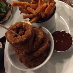 Potato Fries with Onion and Chilli