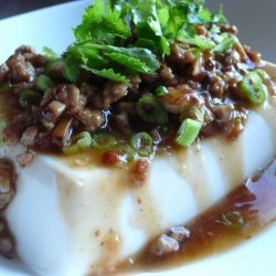 Steamed Tofu With Minced Pork