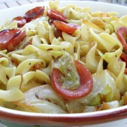 Krautfleckerl - Cabbage Pasta Bake