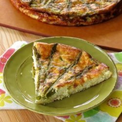 Crustless Asparagus Quiche