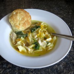 Rosemary Chicken Noodle Soup