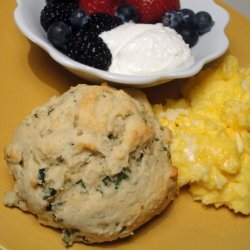 Fluffy Herb Drop Biscuits