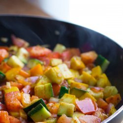 Bean and Vegetable Tortilla Stacks