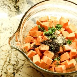 Herb Roasted Sweet Potatoes