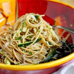 Zucchini-Garlic Pasta