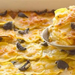 Black Olive Potato Gratin