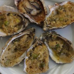 BBQ Oysters With Ginger