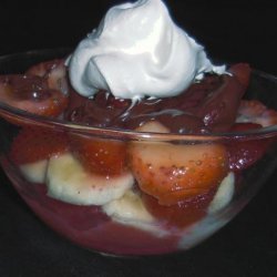 Fresh Fruit Sundaes