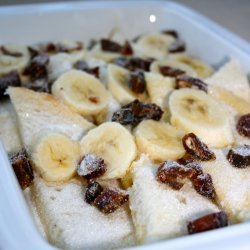 Bread and Butter Pudding With Dates