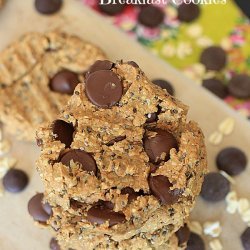 Peanut Butter Oatmeal Breakfast Cookies