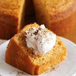 Pumpkin Angel Cake