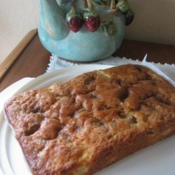 Rhubarb Brown Sugar Loaf