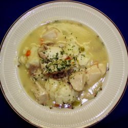 Chicken and Parsley Dumplings