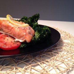 Salmon and Tomato Bake