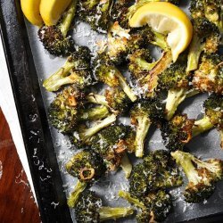 Roasted Garlic Lemon Broccoli