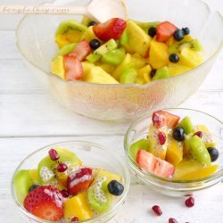 Fruit Salad With Honey Dressing