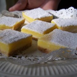 Very Lemon Extra Tangy Lemon Bars