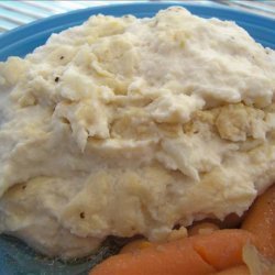 Mashed Cheesy Cauliflower