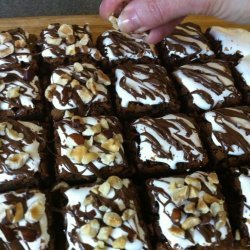 Zebra Brownies