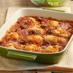 Pepperoni Spaghetti Bake