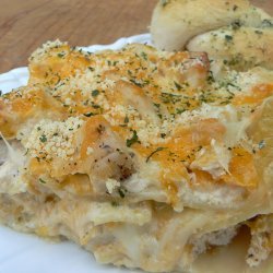 Cheesy Chicken Lasagna