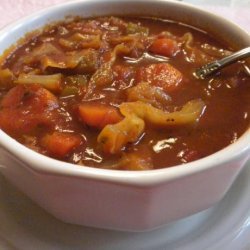 Cabbage, Tomato and Vegetable Soup