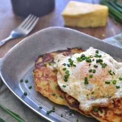 Cheesy Potato Pancakes