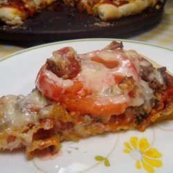 Bacon-Cheeseburger Pizza