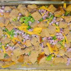 Ham and Broccoli Strata