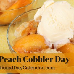 April's Peach Cobbler