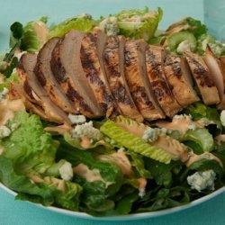 Grilled Buffalo-Chicken Salad