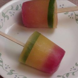 Tequila Sunrise Ice Pops