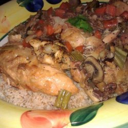 Crockpot French Herbed Chicken